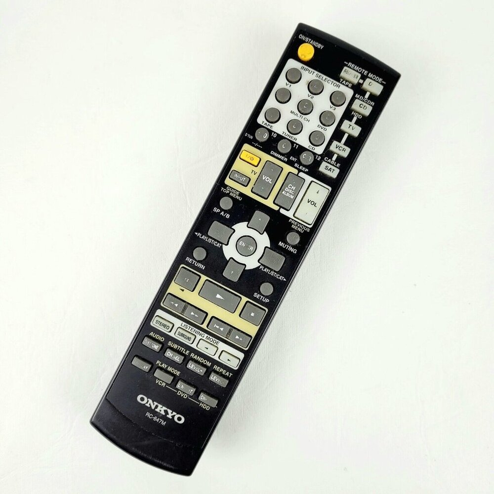 Onkyo RC-649M Remote Control for Receiver HT-S790 HT-S790S HT-R540 OEM Genuine